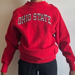 Embroidered Ohio State Crewneck